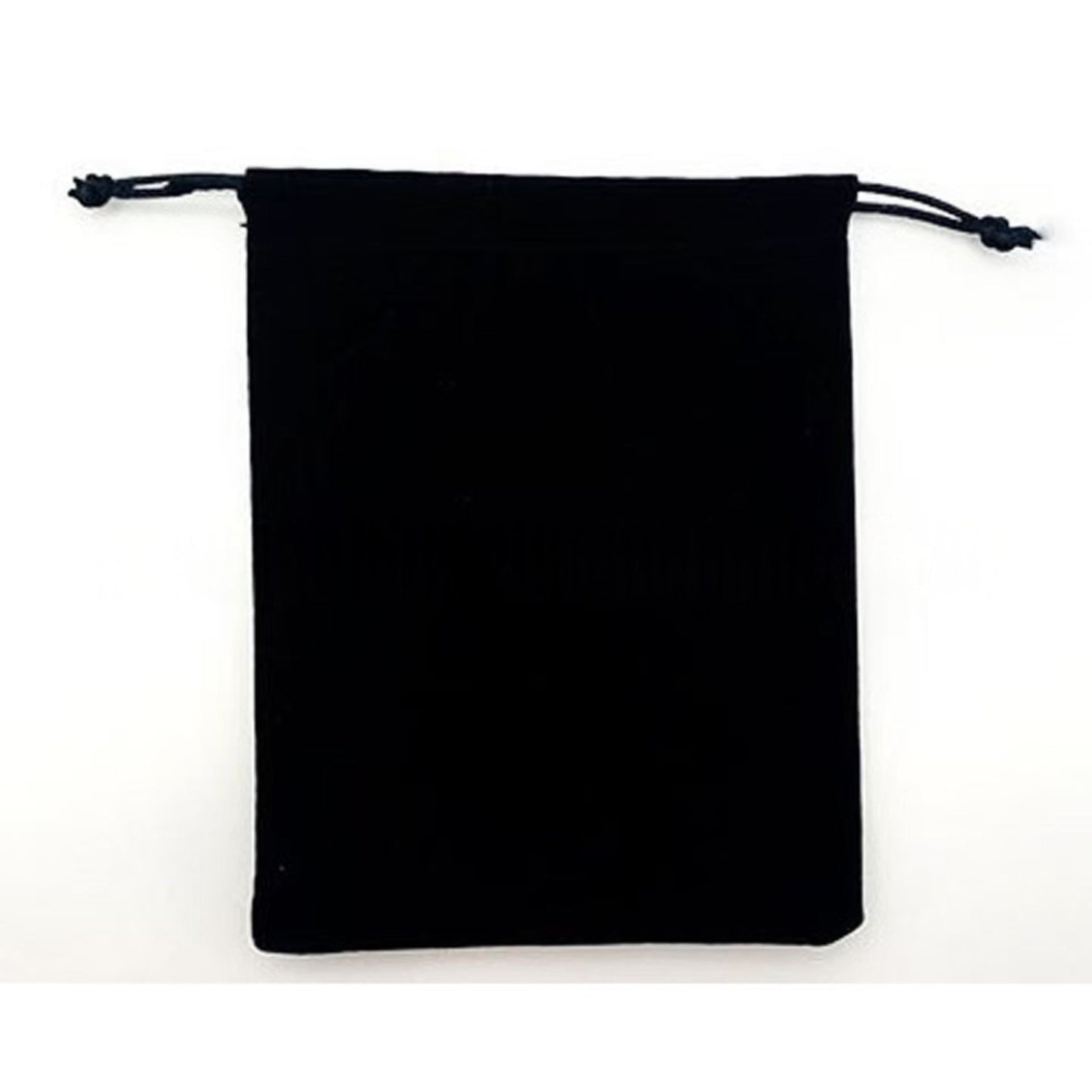 Black drawstring gift pouch