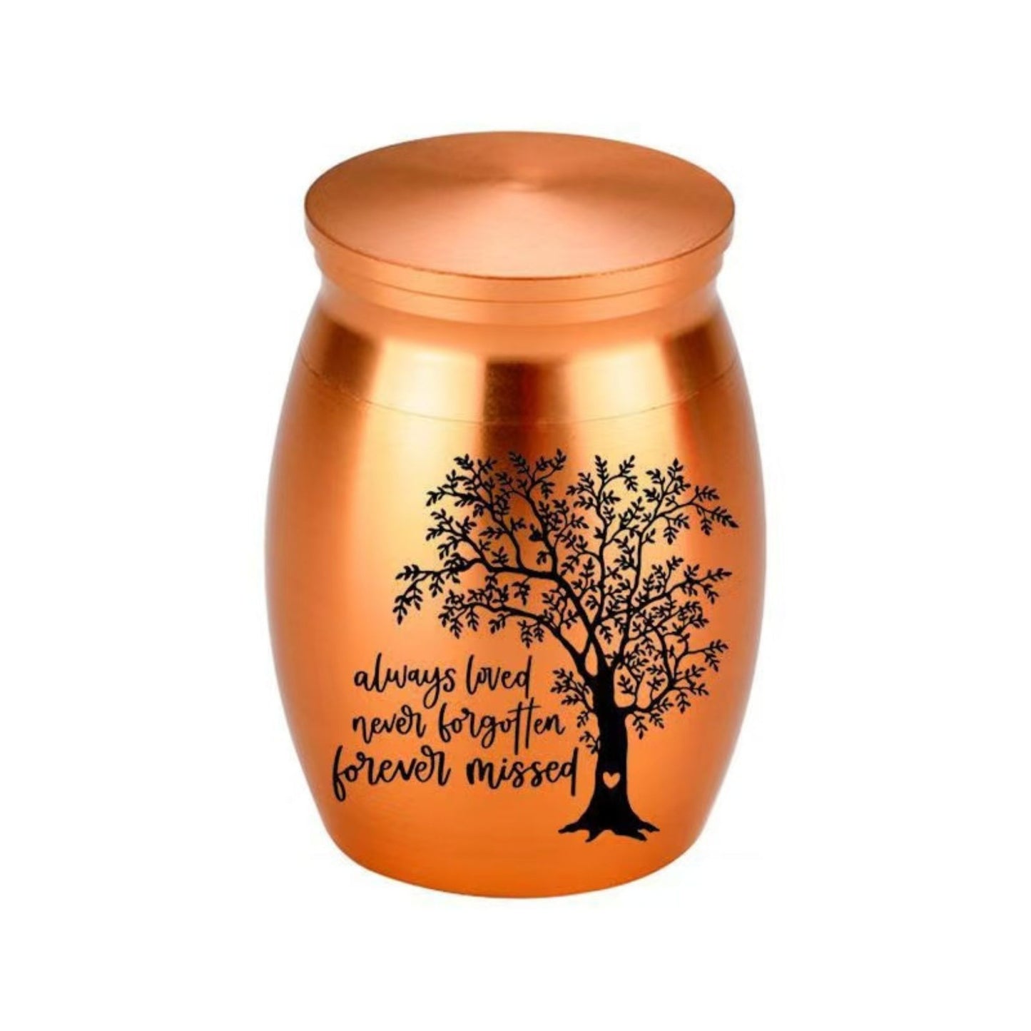 Mini gold Tree of Life pet keepsake urn