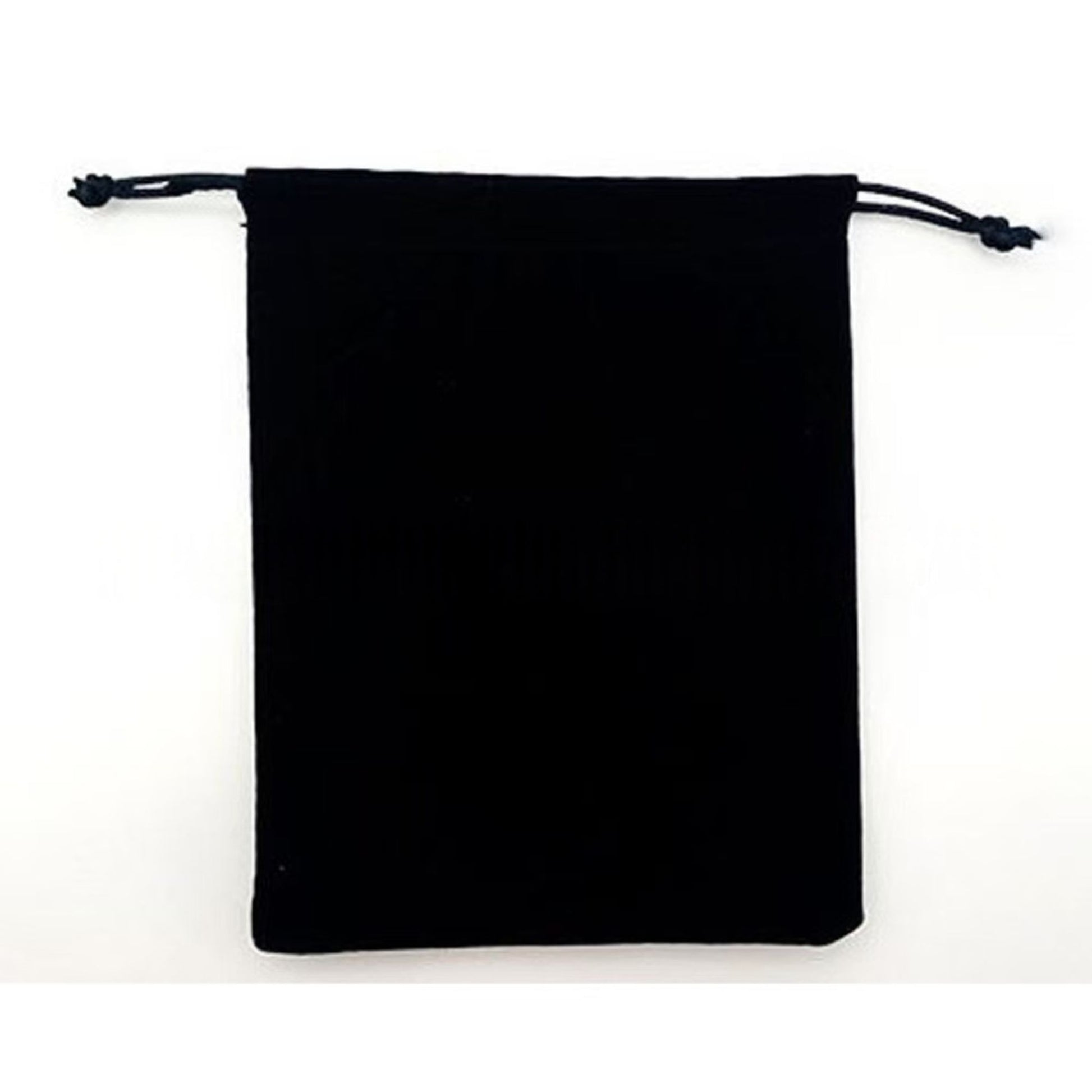 Black drawstring gift pouch 