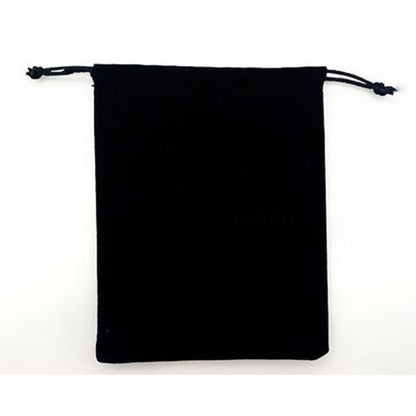 Black drawstring gift pouch 