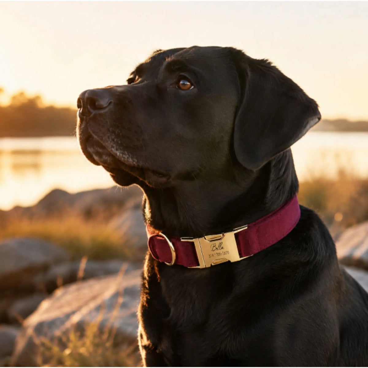 burgundy-velvet-dog-collar-black-labrador.webp