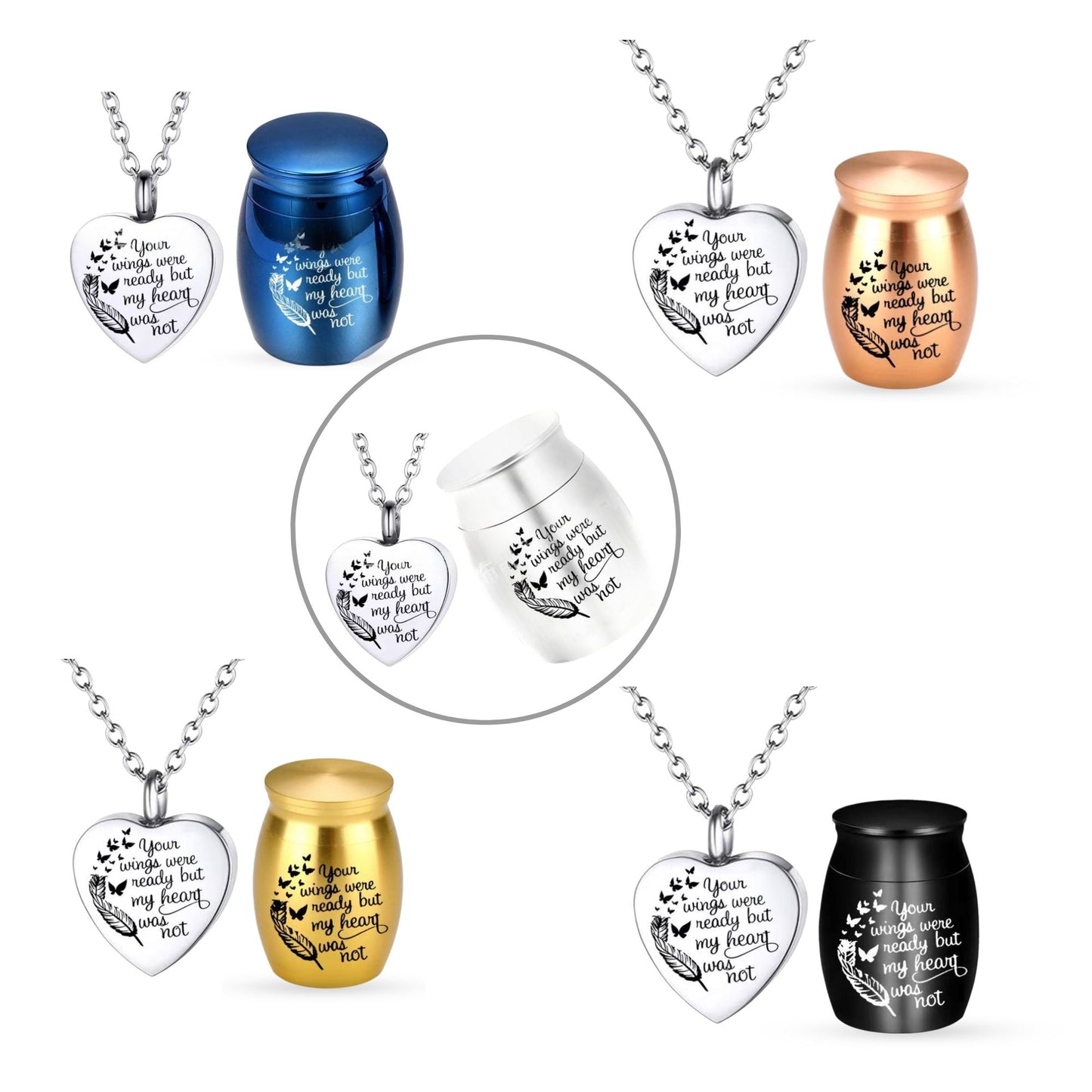 necklace and mini keepsake urn